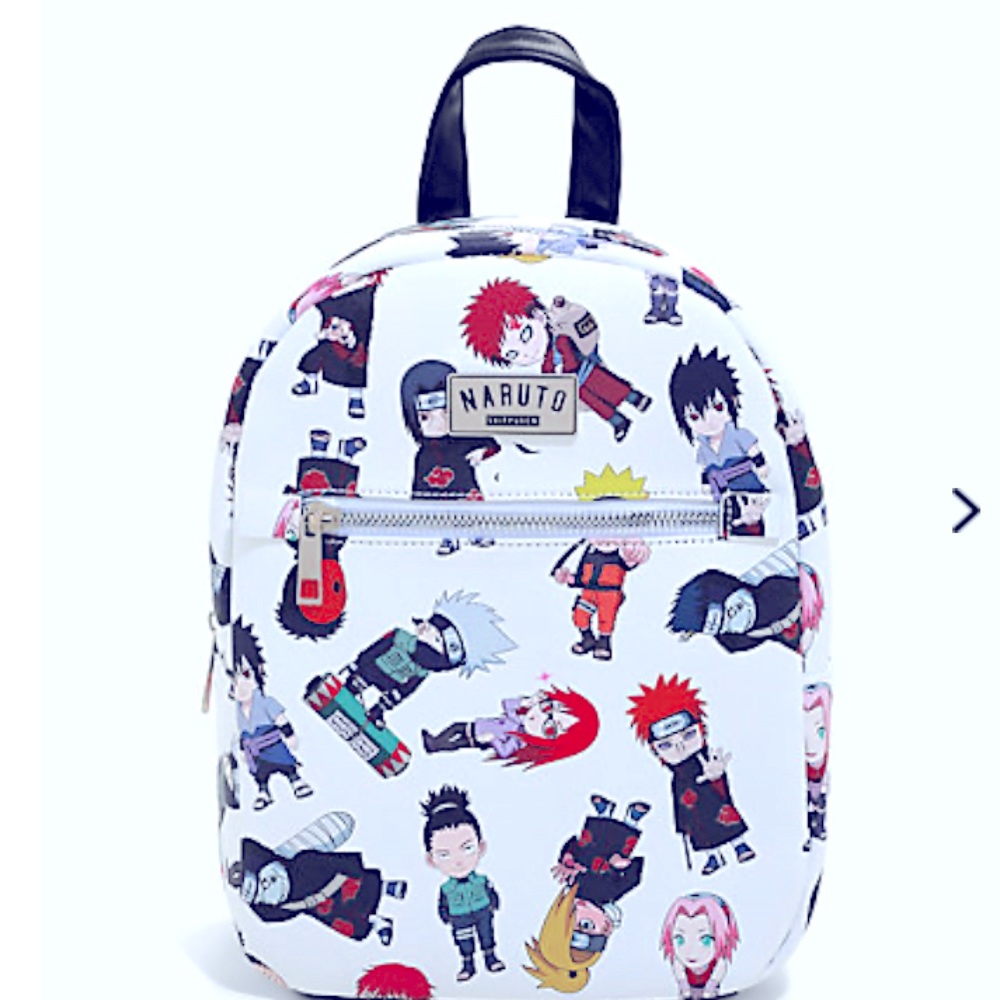 NARUTO SHIPPUDEN CHIBI CHARACTER MINI BACKPACK